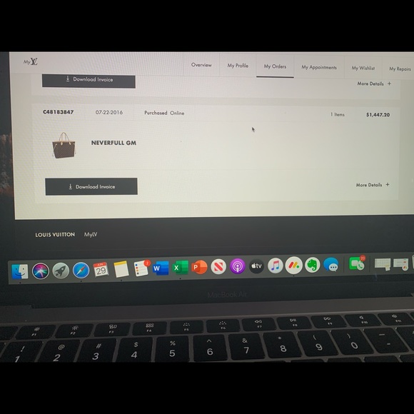 [SOLD] Neverfull GM Pouch - Picture 8 of 8